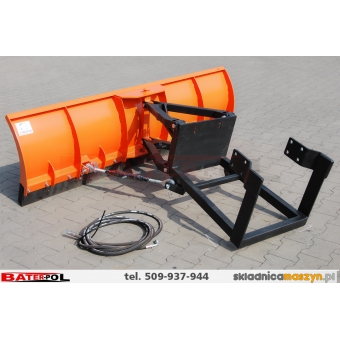 Pług do śniegu c-360 mocowany bezpośrednio do ciągnika z hydrauliką 2,0M